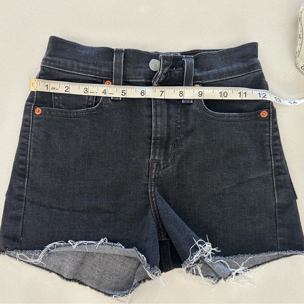 Levi's Dark Gray Jean Shorts